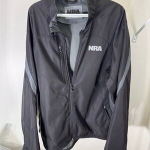 Men's Black and Gray Windbreaker